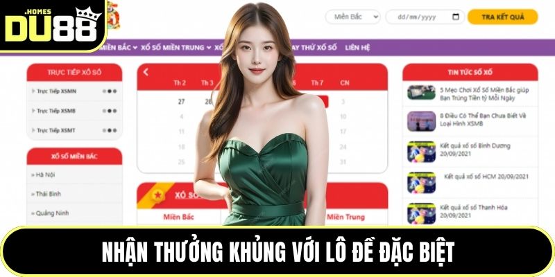 Nhận thưởng khủng với lô đề đặc biệt